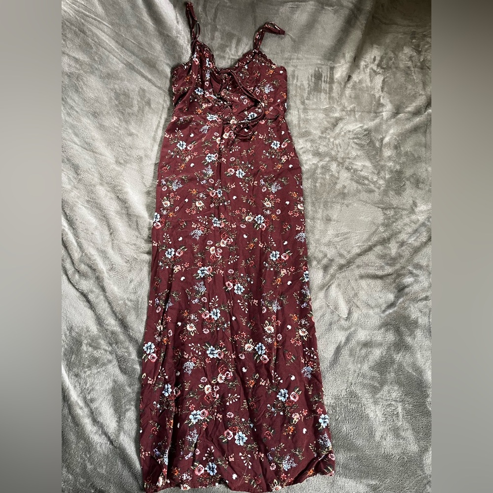 women’s sun dress floral print size S Wild Fable